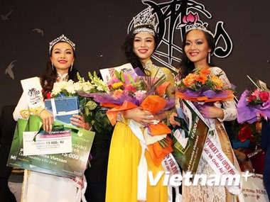 Mai Thi Ha crowned 2014 Miss Vietnam in Czech Republic